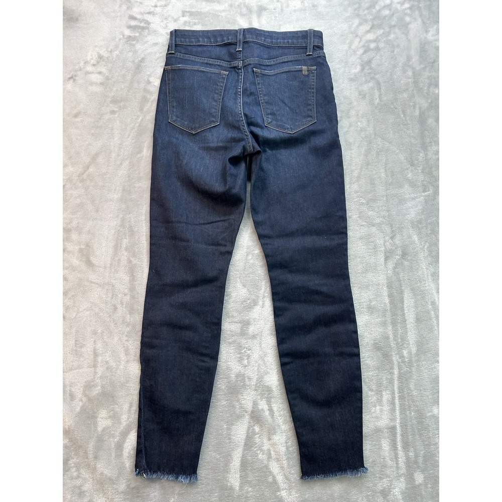 J.J. Joes Jeans Womens Sz 27 Dark Blue Lauren High Rise Skinny Ankle Stretch - Picture 5 of 13